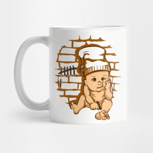 Baby in prison Mug